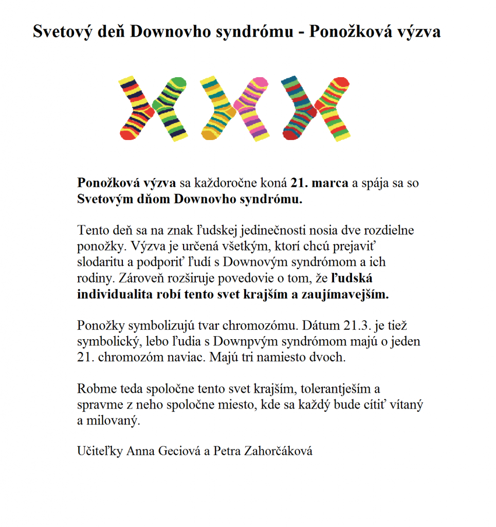 Downov syndróm